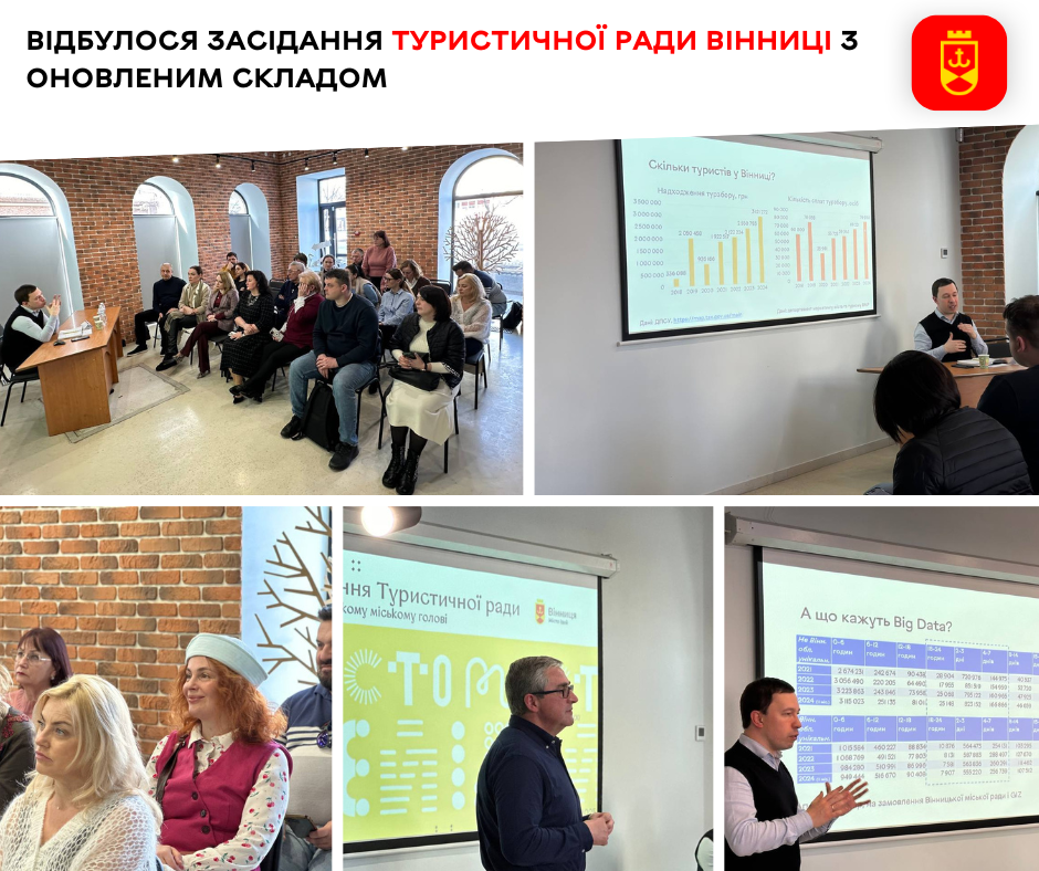 Відбулося засідання Туристичної ради Вінниці з оновленим складом